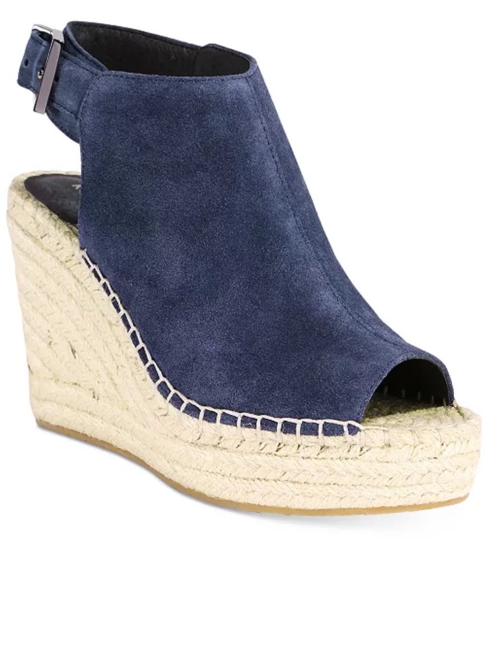 Kenneth Cole Olivia Espadrille Peep-Toe Wedge Sandals